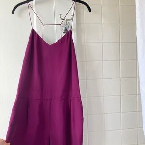 J Crew 100% Silk Romper